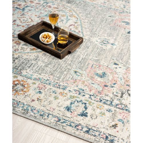 Tapis Palma Extérieur Oriental, Gris, 200x290 Cm