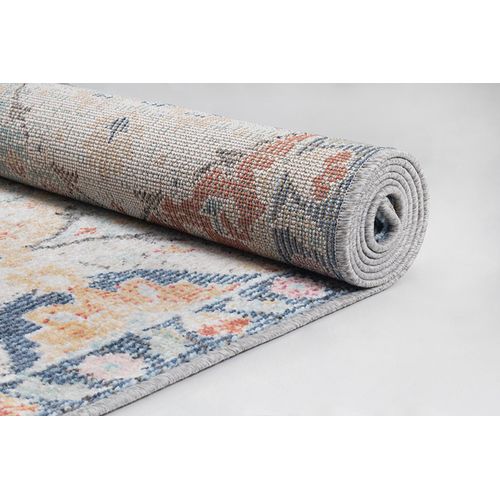 Tapis Palma Extérieur Oriental, Rose, 120 Cm Ronde