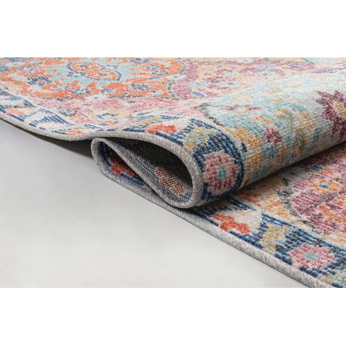 Tapis Palma Extérieur Ornament, Multi, 120 Cm Ronde