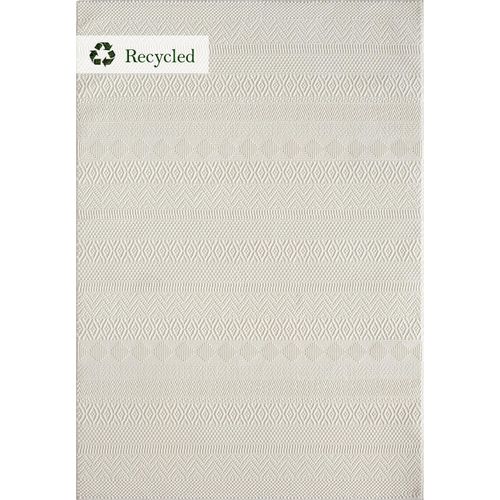Tapis Lima Design Moderne Style Uni Durable, Crème, 160x230 Cm