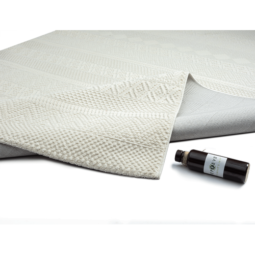 Tapis Lima Design Moderne Style Uni Durable, Crème, 200x290 Cm