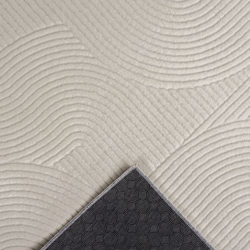 Tapis Rio Salon Antidérapant Arc, Crème, 120x160 Cm