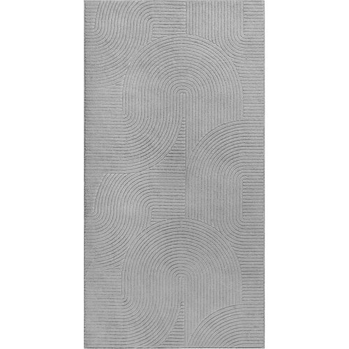 Tapis Rio Salon Antidérapant Arc, Gris, 120x160 Cm