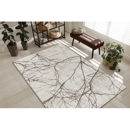 Tapis Mila Brillant, Nature, Crème, 80x300 Cm