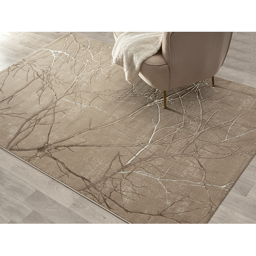 Tapis Mila Brillant, Nature, Beige, 80x300 Cm