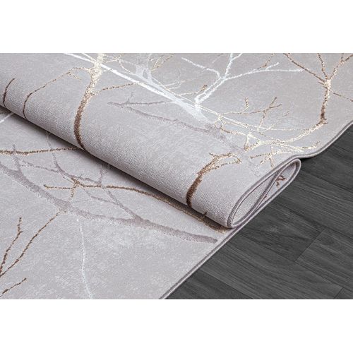 Tapis Mila Brillant, Nature, Gris, 120x170 Cm