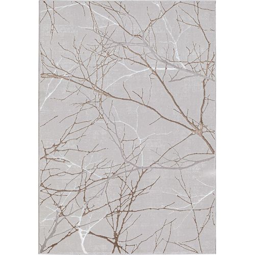 Tapis Mila Brillant, Nature, Gris, 120x170 Cm