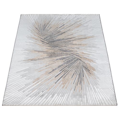 Tapis Mila Brillant, Abstrait Design, Gris, 140x200 Cm
