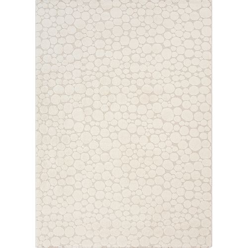 Tapis Elisa Design Pierres, Crème, 80x150 Cm