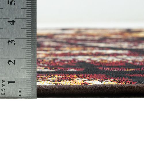 Tapis Pour Intérieur Et Extérieur Aurora Diam 80 Cm - Marron