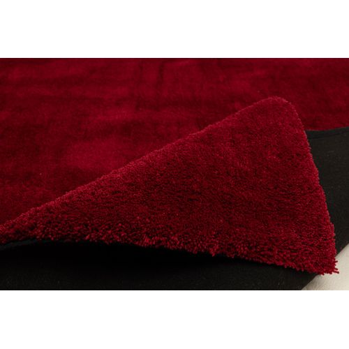 Tapis Shaggy Uni Cozy 160x230 Cm - Rouge