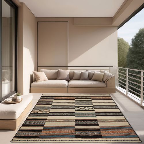 Tapis Pour Intérieur Et Extérieur Aurora 60x100 Cm - Beige