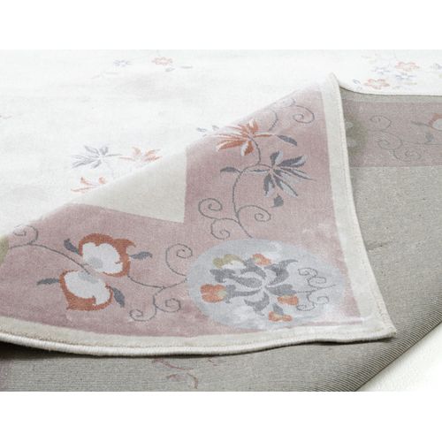 Tapis Tissé En Viscose Cherina 120x170 Cm - Rose