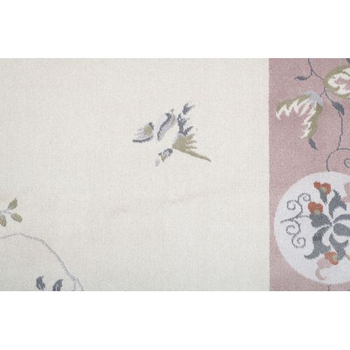 Tapis Tissé En Viscose Cherina 200x290 Cm - Rose