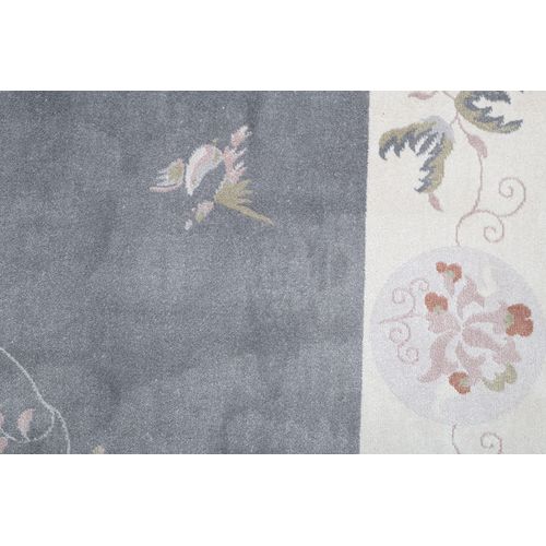 Tapis Tissé En Viscose Cherina 200x290 Cm - Gris