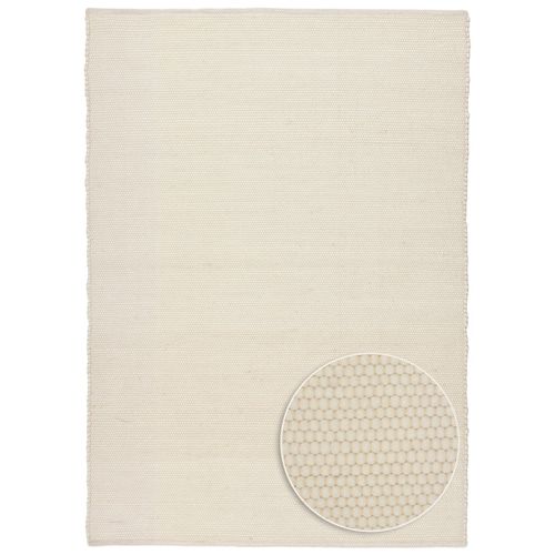 Tapis Réversible En Laine Alpen 120x180 Cm - Beige