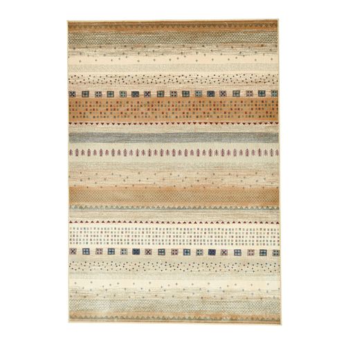 Tapis Tissé En Viscose Cherina 60x120 Cm - Beige