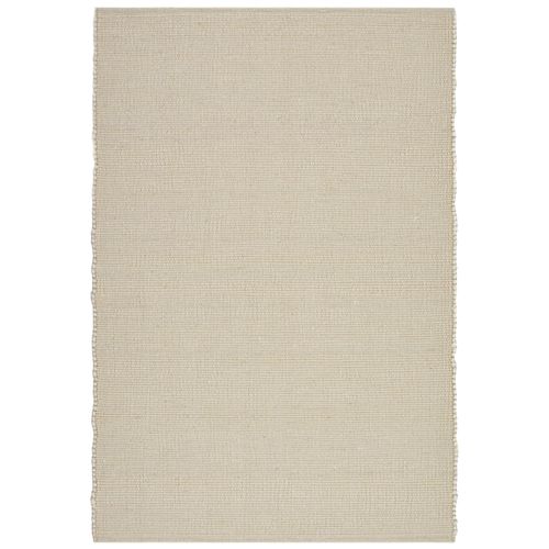 Tapis En Laine Réversible Alm-glück 190x290 Cm - Beige