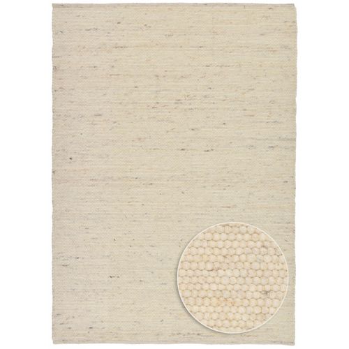 Tapis Réversible En Laine Alpen 40x60 Cm - Crème
