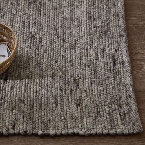 Tapis Réversible En Laine Alpen 120x180 Cm - Beige