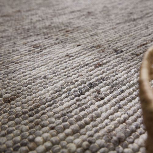 Tapis Réversible En Laine Alpen 190x250 Cm - Beige