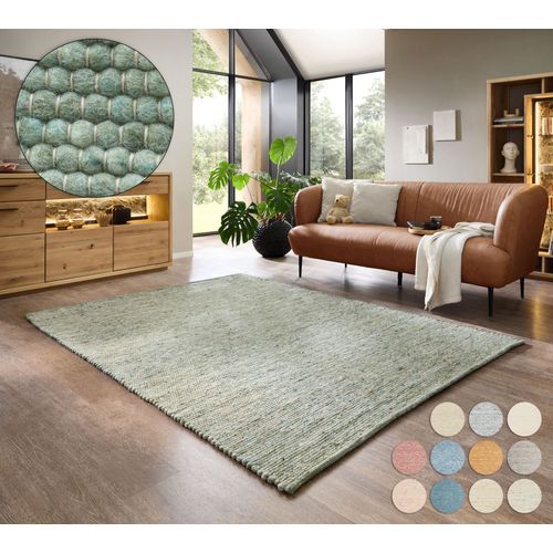 Tapis Réversible En Laine Alpen 120x180 Cm - Vert