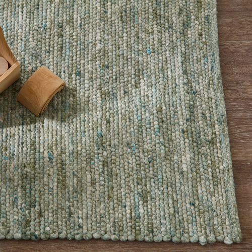 Tapis Réversible En Laine Alpen 190x290 Cm - Vert