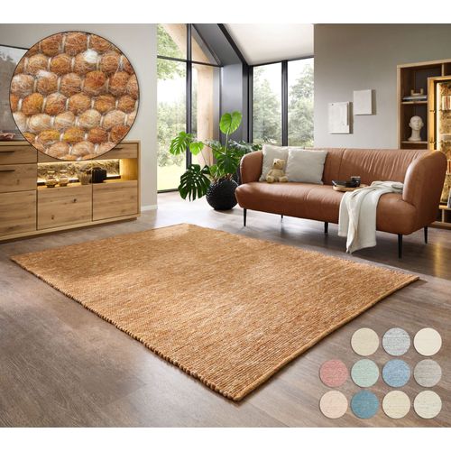 Tapis Réversible En Laine Alpen 190x290 Cm - Terracotta
