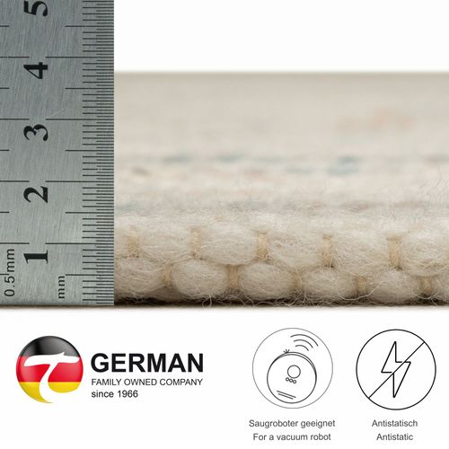 Tapis Réversible En Laine Alpen 140x200 Cm - Multicolore