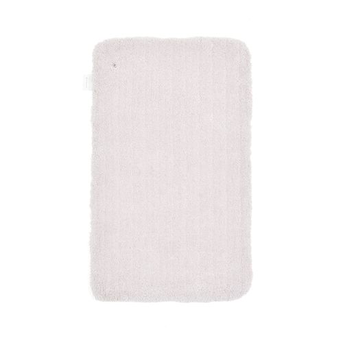 Tapis De Bain Tufté Main Cozy Bath 70x120 Cm - Blanc