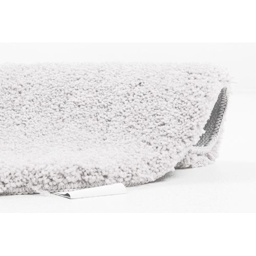 Tapis De Bain Tufté Main Cozy Bath 90x90 Cm - Blanc