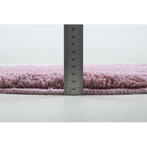 Tapis De Bain Tufté Main Cozy Bath 60x60 Cm - Rose