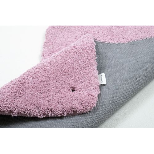 Tapis De Bain Tufté Main Cozy Bath 70x120 Cm - Rose