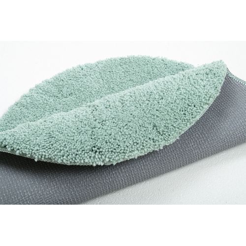 Tapis De Bain Tufté Main Cozy Bath 60x60 Cm - Menthe