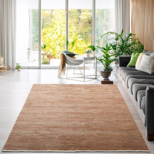 Tapis Uni Corduletta 60x130 Cm - Cuivre