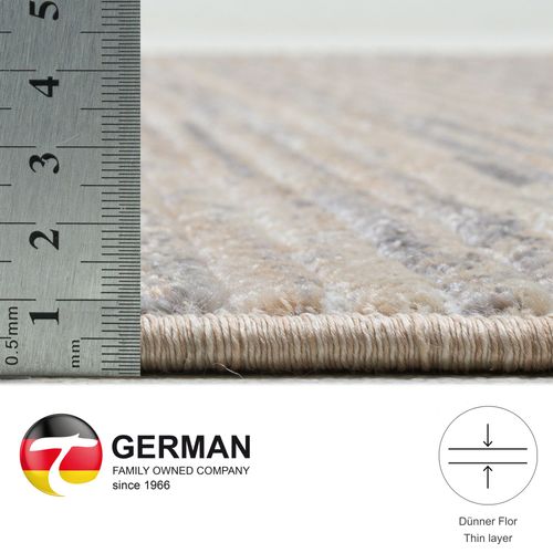 Tapis Uni Corduletta 80x150 Cm - Beige