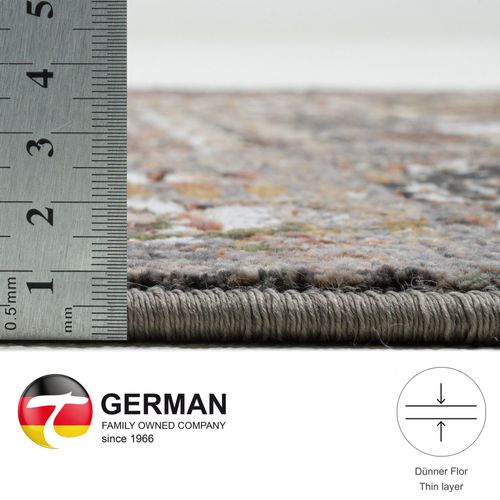 Tapis Tissé à La Machine Corduletta 190x240 Cm - Beige