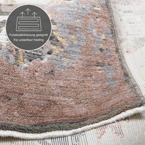 Tapis Tissé à La Machine Corduletta 190x240 Cm - Beige