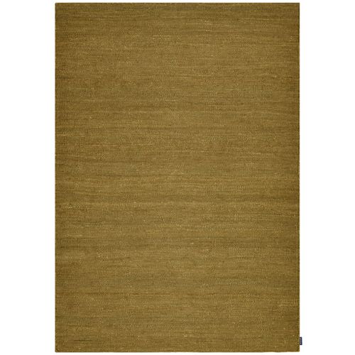 Tapis Fait Main Au Design Uni Forest 70x140 Cm - Vert Sapin