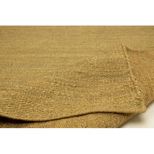 Tapis Fait Main Au Design Uni Forest 70x140 Cm - Vert Sapin