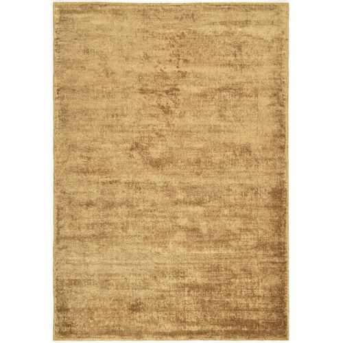 Tapis En Viscose Tissé Main Aspect Vieilli - Shine 140x200 Cm - Camel