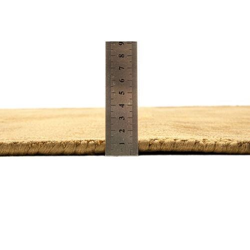 Tapis En Viscose Tissé Main Aspect Vieilli - Shine 140x200 Cm - Camel