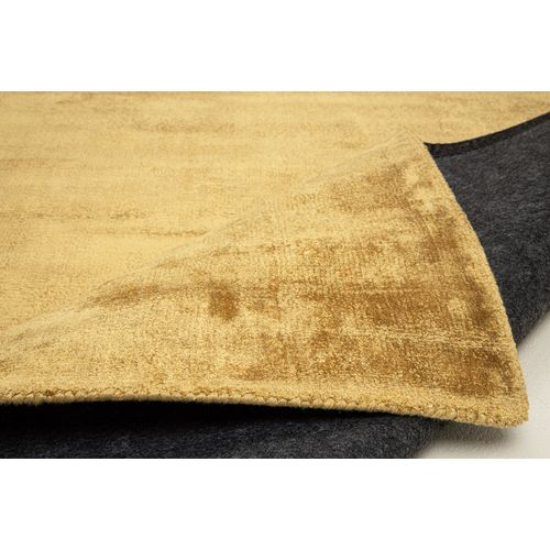 Tapis En Viscose Tissé Main Aspect Vieilli - Shine 140x200 Cm - Camel