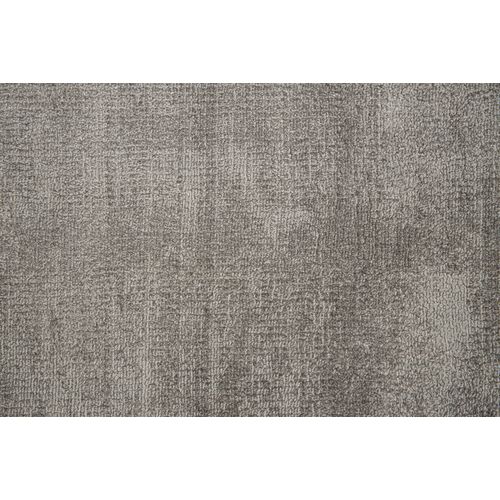 Tapis En Viscose Tissé Main Aspect Vieilli - Shine 65x135 Cm - Gris
