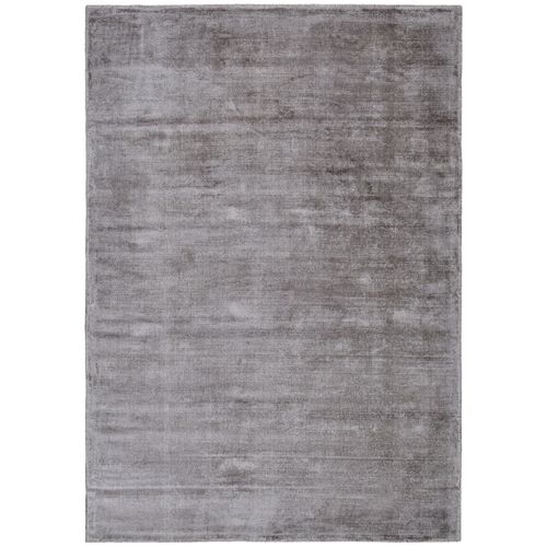 Tapis En Viscose Tissé Main Aspect Vieilli - Shine 140x200 Cm - Gris