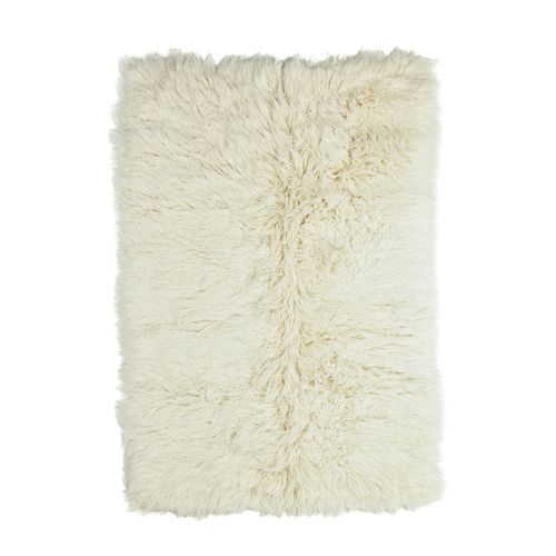 Tapis Flokati Grec Original Flokos XXL 300x400 Cm - Crème