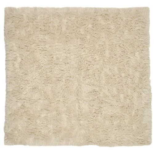Tapis Flokati Grec Original Flokos 2450 120x120 Cm - Crème