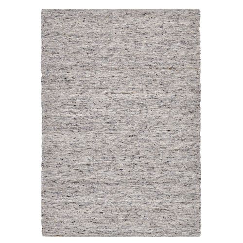 Tapis En Laine Réversible Alm-glück 290x390 Cm - Gris