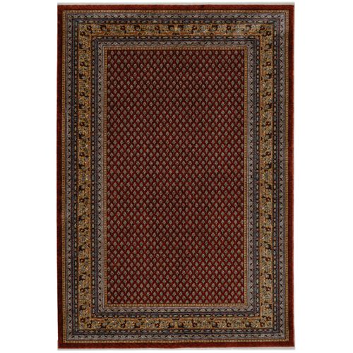 Tapis Tissé à Bordures Beatrice 40x60 Cm - Rouge