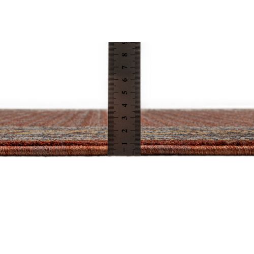 Tapis Tissé à Bordures Beatrice 120x180 Cm - Rouge